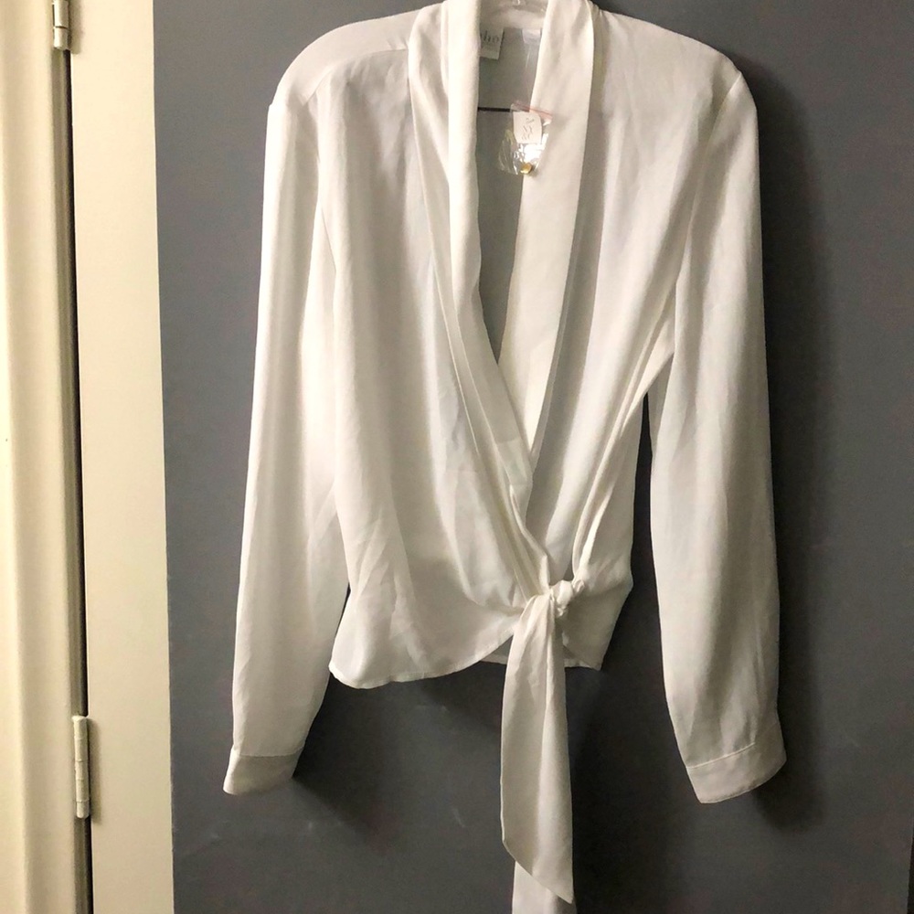 White outing top
